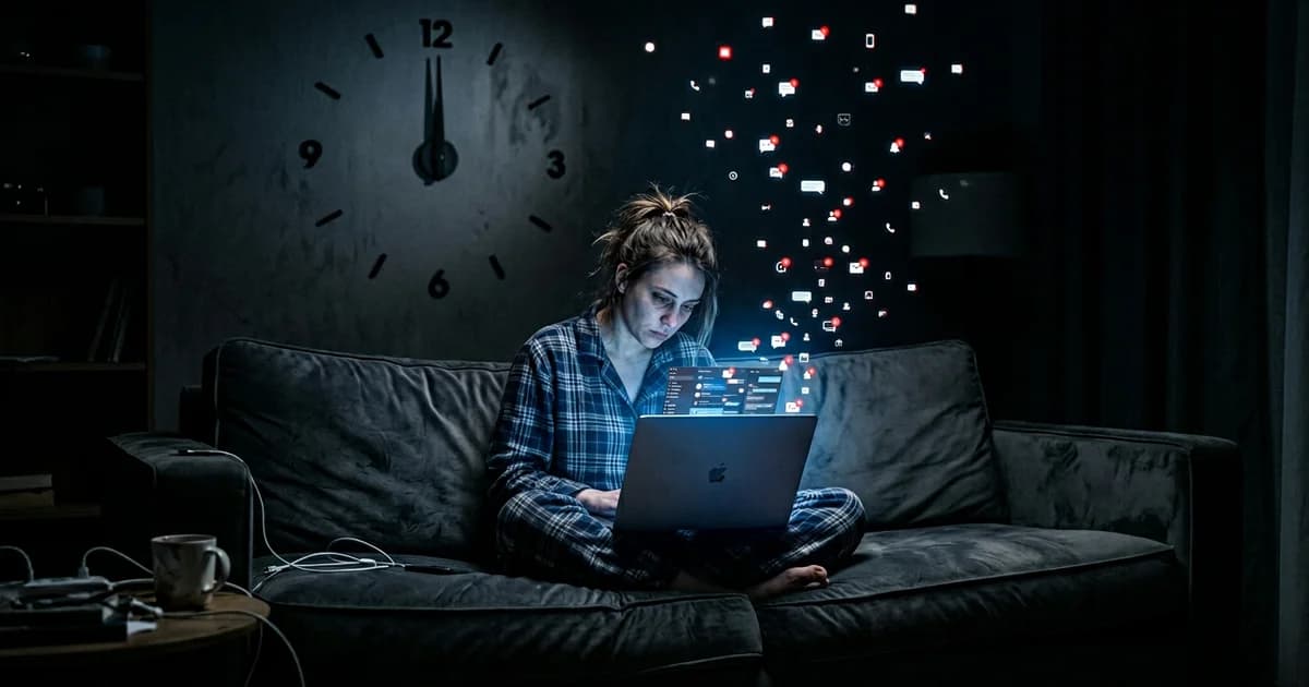 Vrijheid zonder grens maakt thuiswerken zwaarder