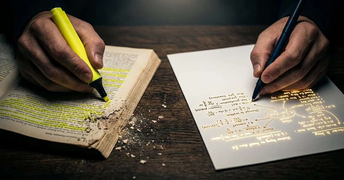 7 study methods ranked by retention: the winner keeps 80%