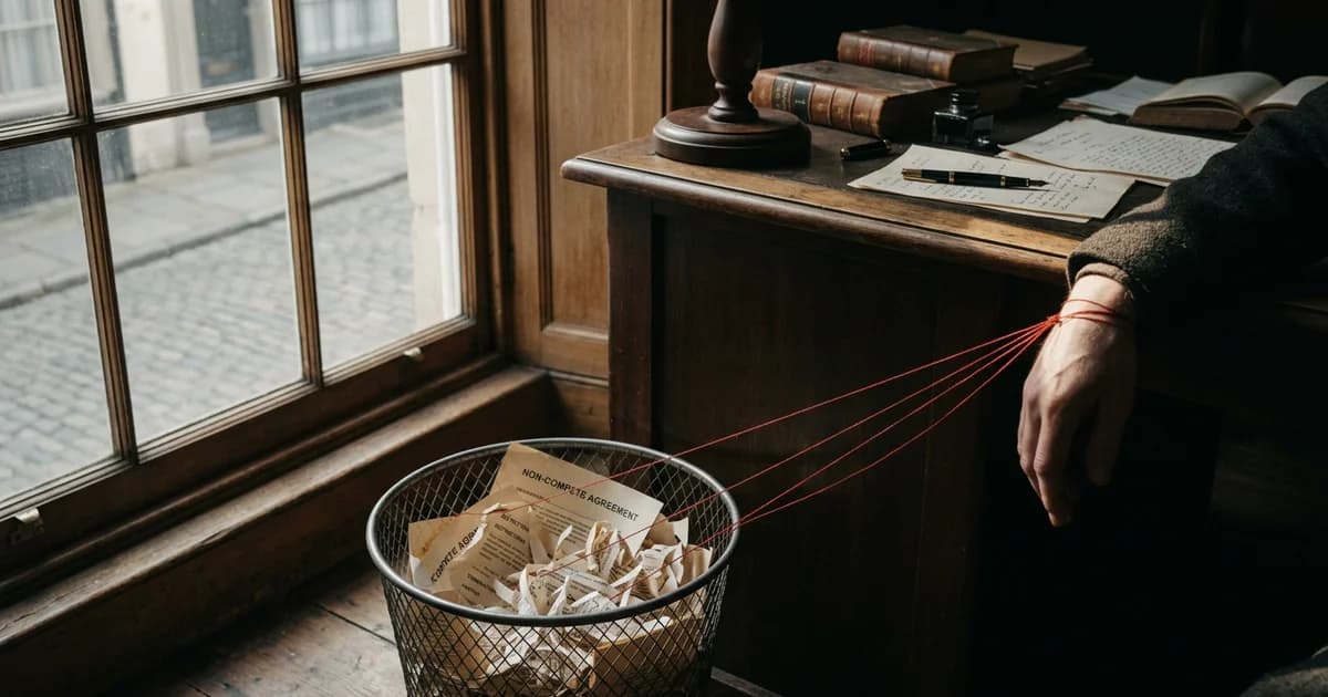 A regra caiu. A disputa sobre noncompetes, não