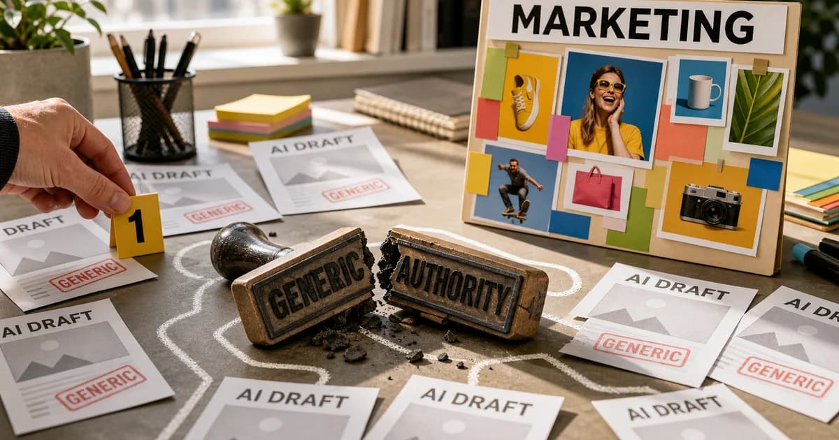 KI tötete nicht Marketing, sondern generische Autorität