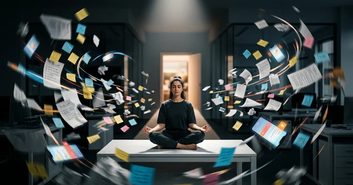 275 daily interruptions, yet top performers skip Do Not Disturb