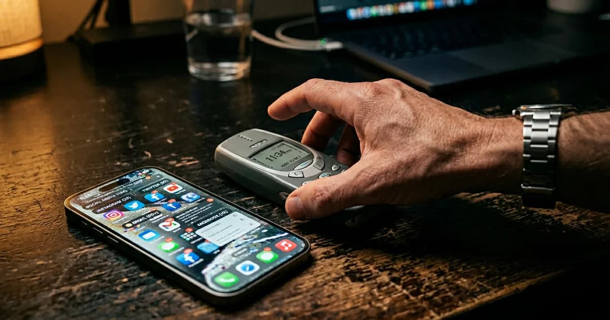 Das einfache Handy wird zur vernünftigsten Antwort der Gen Z