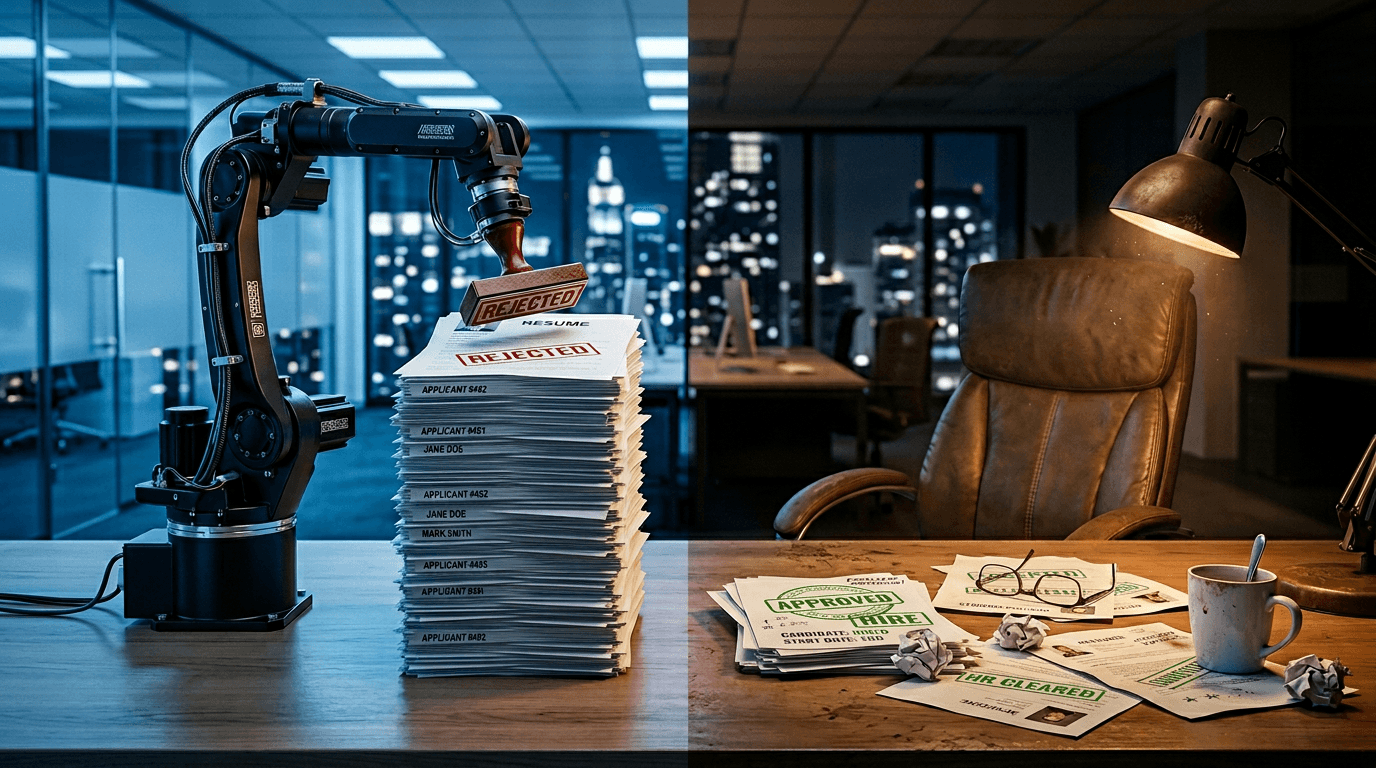 Seu currículo pode sumir antes da triagem humana